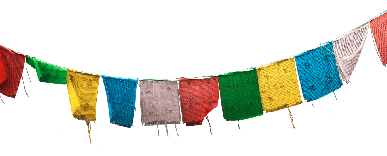 Raise your prayer flags
