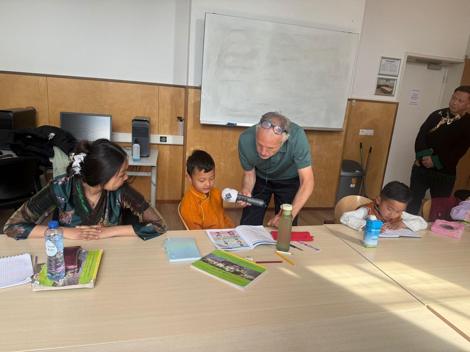NOS Reporter Visits Our Tibetan Weekend School image 1